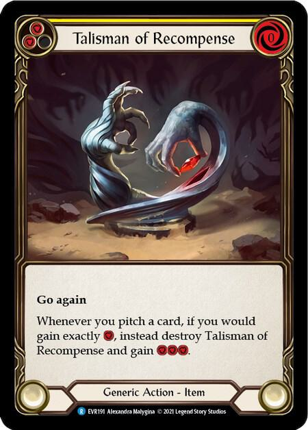 Talisman of Recompense - Everfest (EVR)