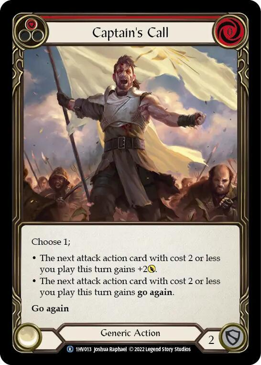 Captain's Call (Red) - Historic Pack 1 Blitz Deck: Viserai