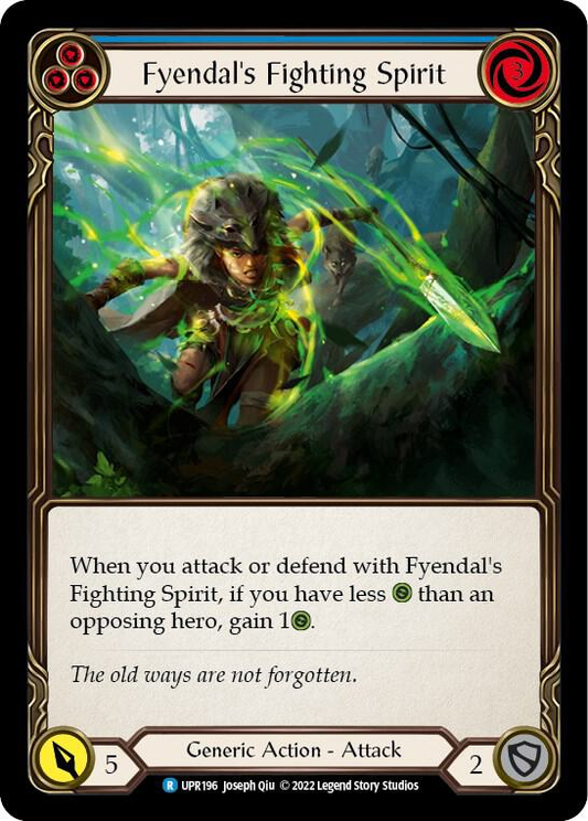 Fyendal's Fighting Spirit (Blue) - Uprising (UPR)