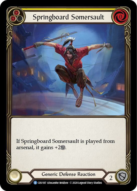 Springboard Somersault -CRU187/1HP374/KSU021