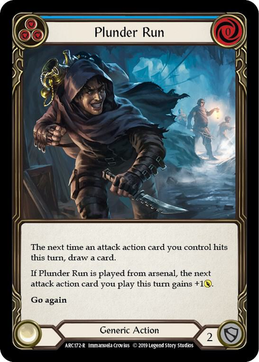 Plunder Run (Blue) - Arcane Rising (ARC)