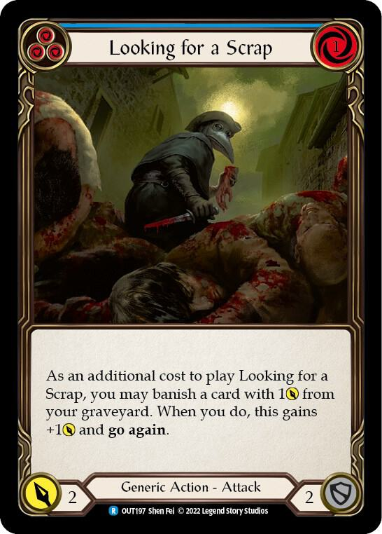 Looking for a Scrap (Blue) - Outsiders (OUT)