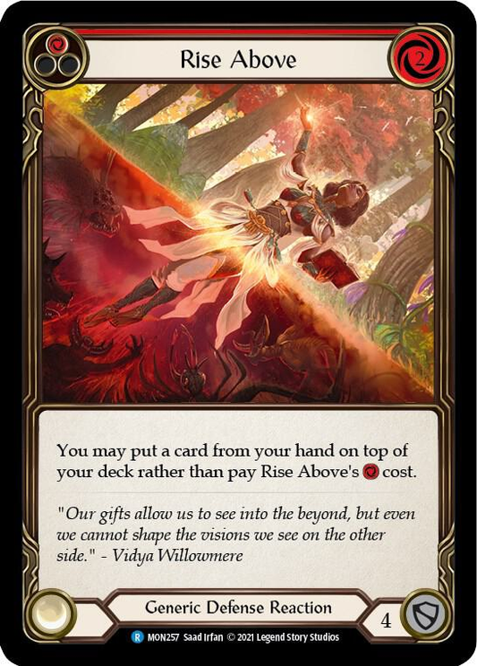 Rise Above (Red) - Monarch (MON)
