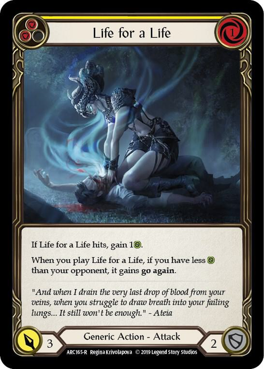 Life for a Life (Yellow) - Arcane Rising (ARC)