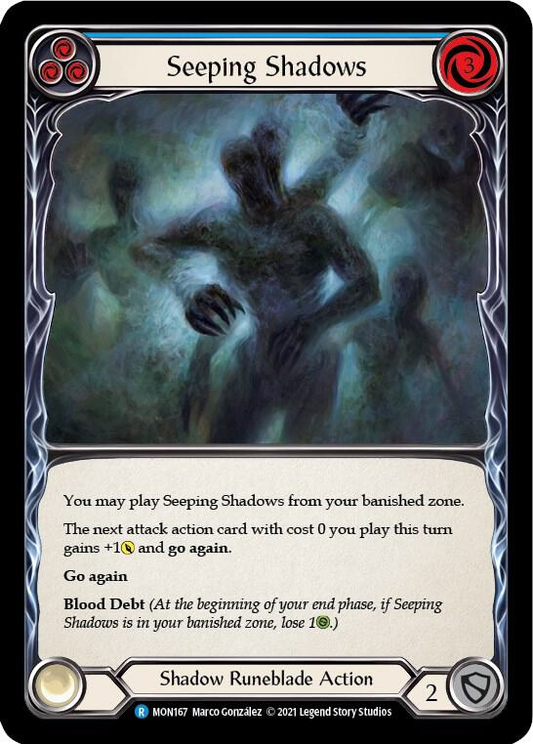 Seeping Shadows (Blue) - Monarch (MON)