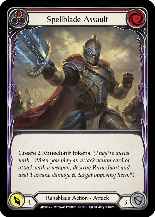 Spellblade Assault (Red) - Arcane Rising (ARC)