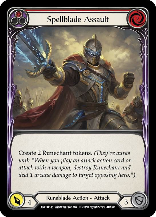 Spellblade Assault (Red) - Arcane Rising (ARC)