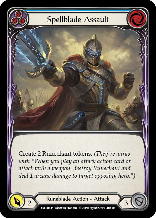 Spellblade Assault (Blue) - Arcane Rising (ARC)