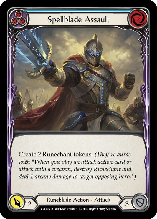 Spellblade Assault (Blue) - Arcane Rising (ARC)