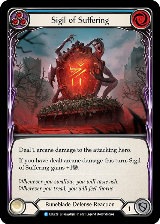 Sigil of Suffering (Blue) - Tales of Aria (ELE)