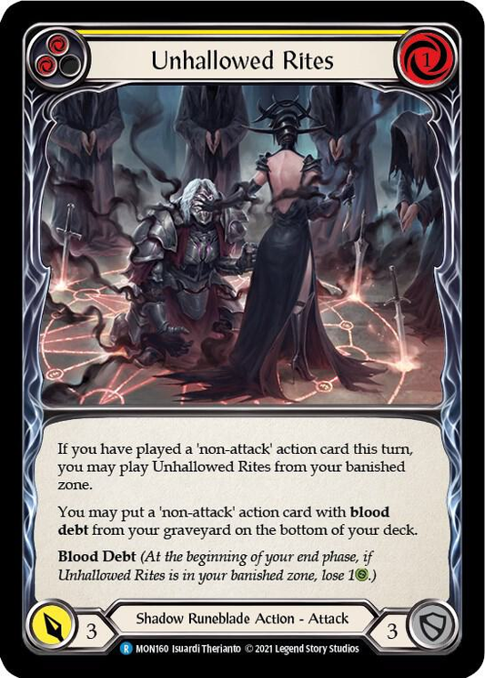 Unhallowed Rites (Yellow) - Monarch (MON)