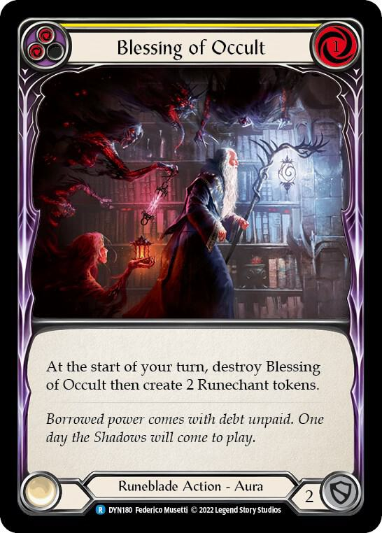 Blessing of Occult (Yellow) - Dynasty (DYN)