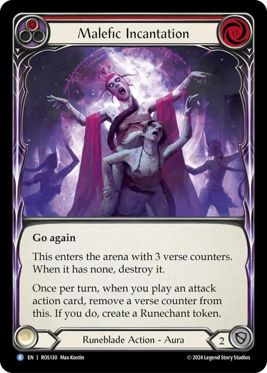 Malefic Incantation (Red) - Rosetta (ROS)