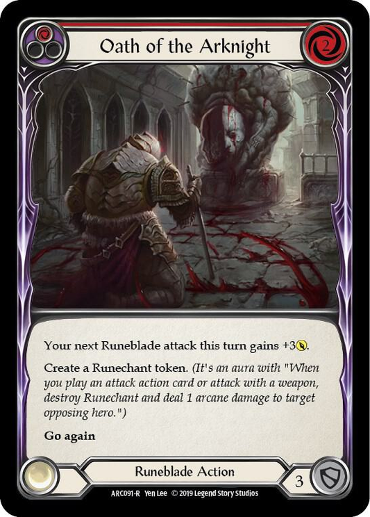 Oath of the Arknight (Red) - Arcane Rising (ARC)