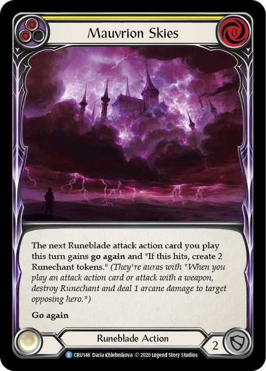 Mauvrion Skies (Yellow) - Crucible of War (CRU)