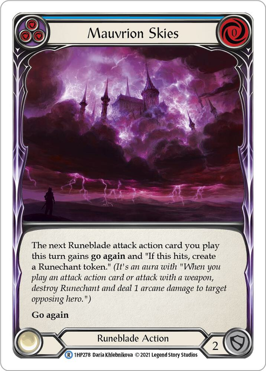 Mauvrion Skies (Blue) - Crucible of War (CRU)
