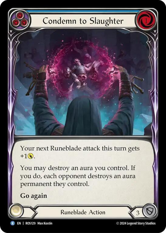 Condemn to Slaughter (Blue) - Rosetta (ROS)