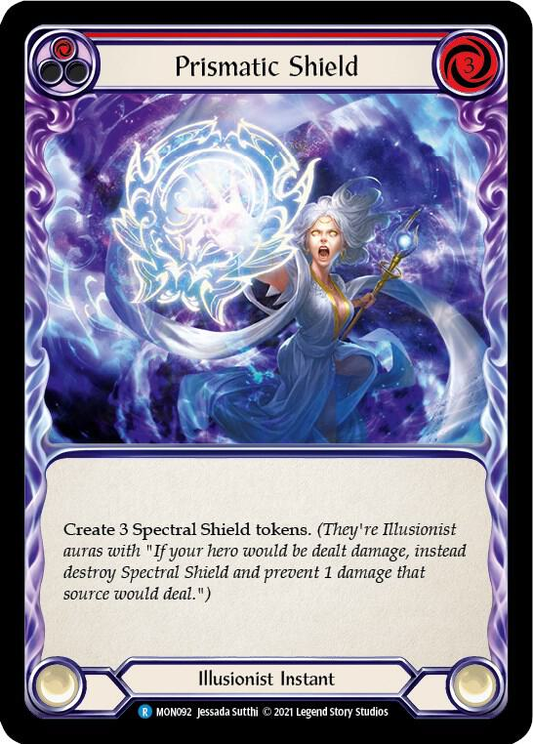 Prismatic Shield (Red) - Monarch (MON)