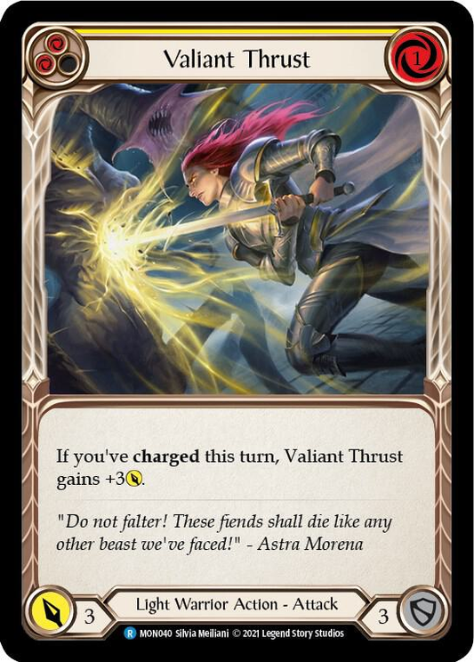 Valiant Thrust (Yellow) - Monarch (MON)