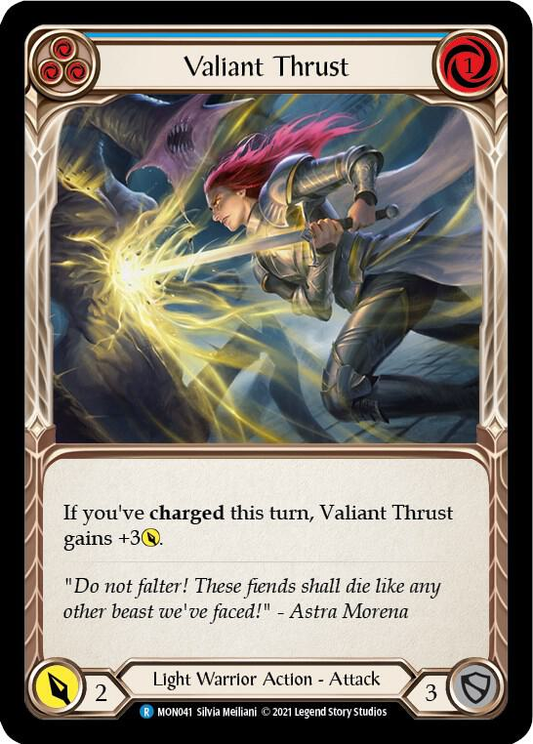 Valiant Thrust (Blue) - Monarch (MON)
