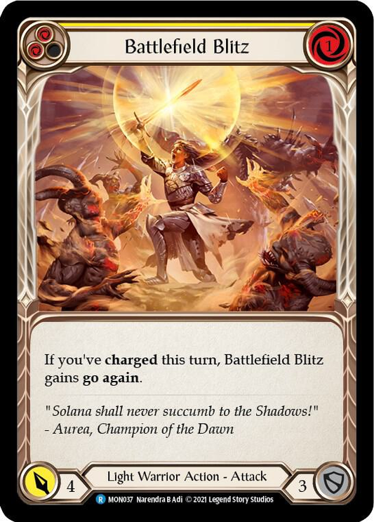 Battlefield Blitz (Yellow) - Monarch (MON)