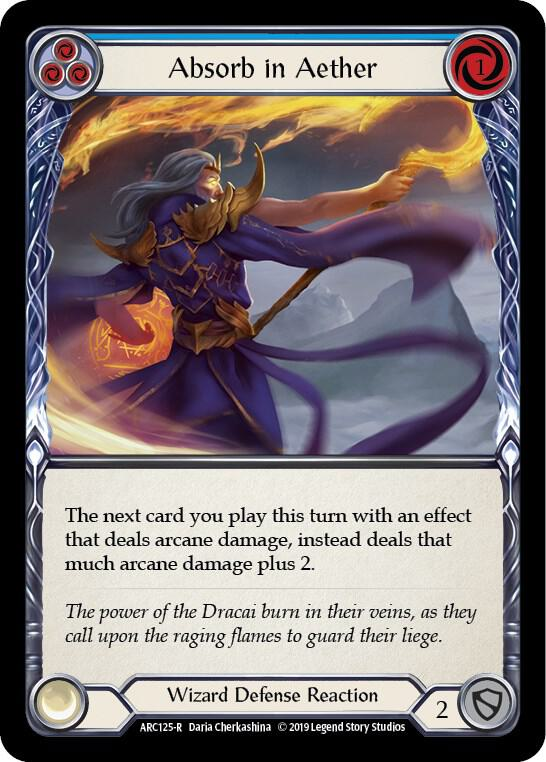 Absorb in Aether (Blue) - Arcane Rising (ARC)