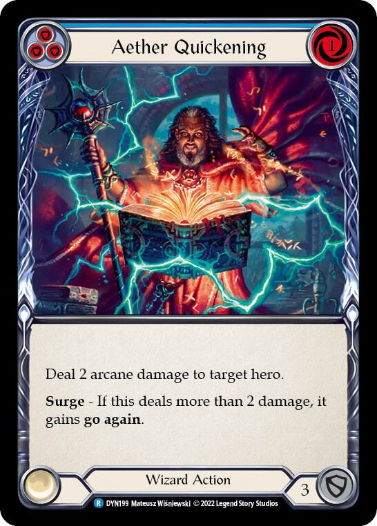 Aether Quickening (Blue) - Dynasty (DYN)