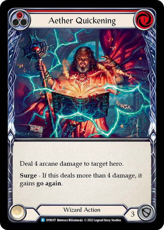 Aether Quickening (Red) - Dynasty (DYN)