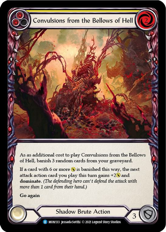Convulsions from the Bellows of Hell (Yellow) - Monarch (MON)