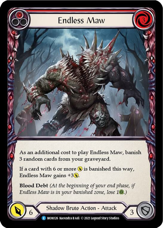 Endless Maw (Red) - Monarch (MON)
