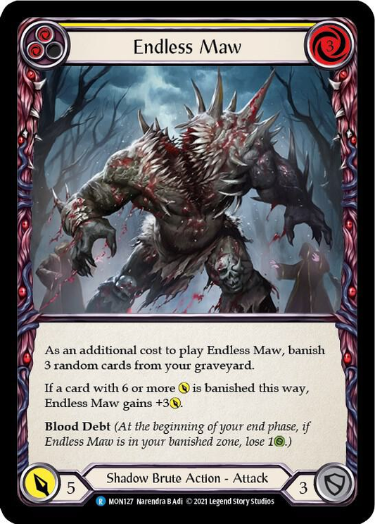 Endless Maw (Yellow) - Monarch (MON)