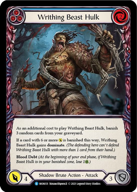 Writhing Beast Hulk (Blue) - Monarch (MON)