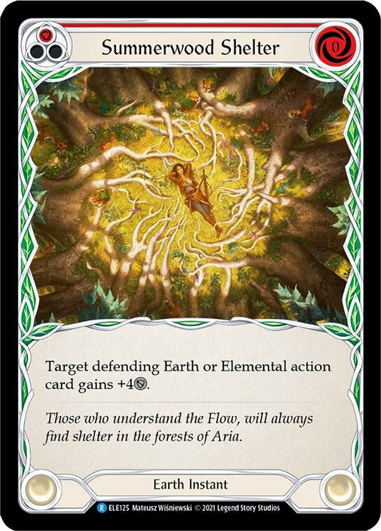 Summerwood Shelter (Red) - Tales of Aria (ELE)