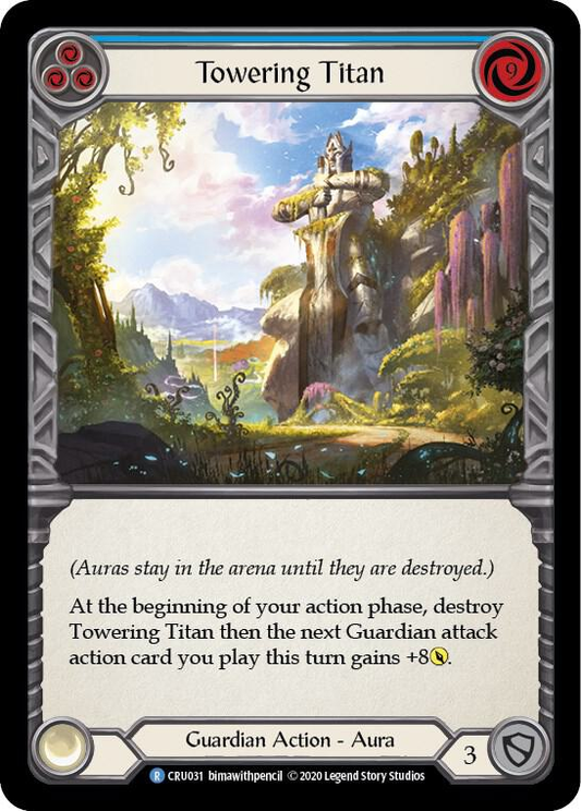 Towering Titan (Blue) - Crucible of War (CRU)