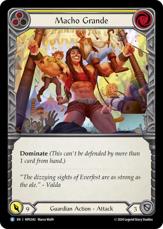Macho Grande (Yellow) - Mastery Pack Guardian