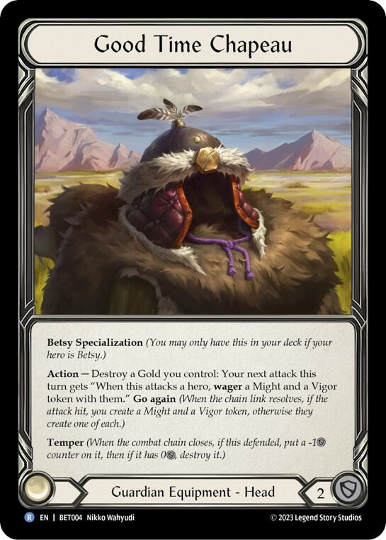 Good Time Chapeau - Blitz Deck: Heavy Hitters - Betsy