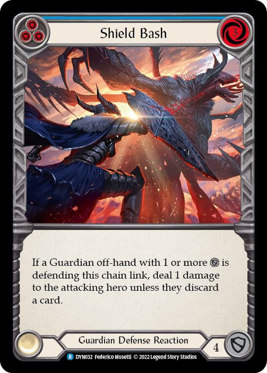 Shield Bash (Blue) - Dynasty (DYN)