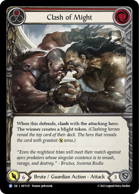 Clash of Might (Red) - Heavy Hitters (HVY)