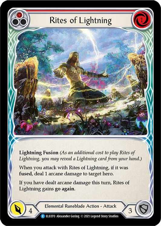 Rites of Lightning (Red) - Tales of Aria (ELE)