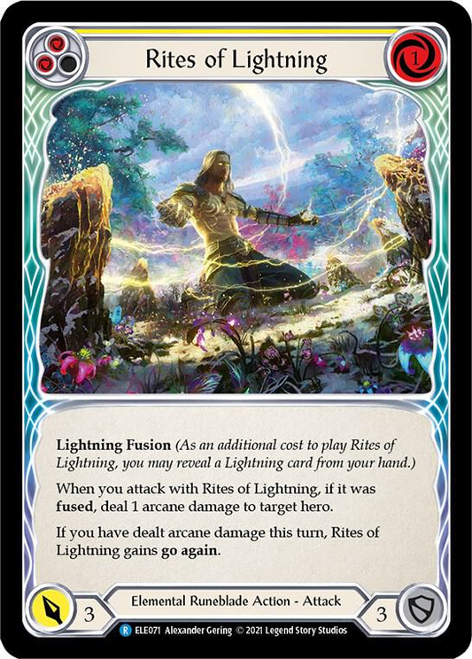 Rites of Lightning (Yellow) - Tales of Aria (ELE)