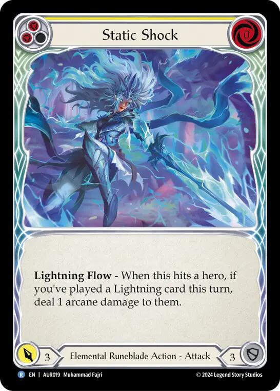 Static Shock (Yellow) - 1st Strike