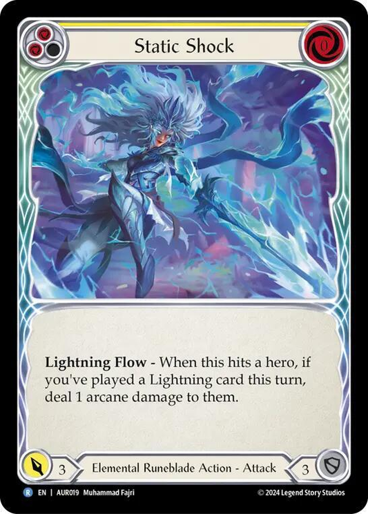 Static Shock (Yellow) - 1st Strike