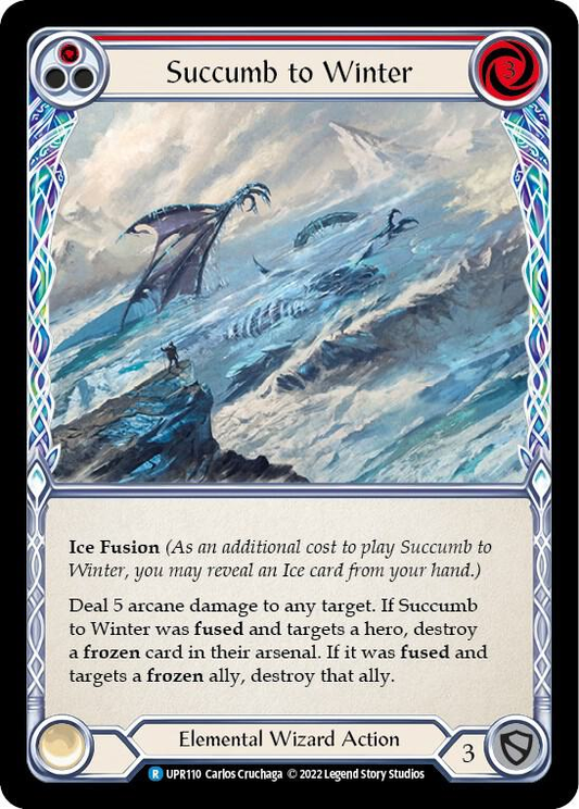 Succumb to Winter (Red) - Uprising (UPR)