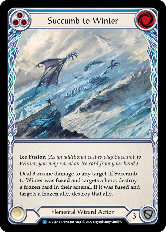 Succumb to Winter (Blue) - Uprising (UPR)