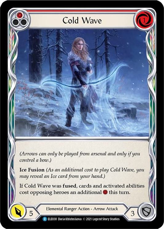Cold Wave (Red) - Tales of Aria (ELE)