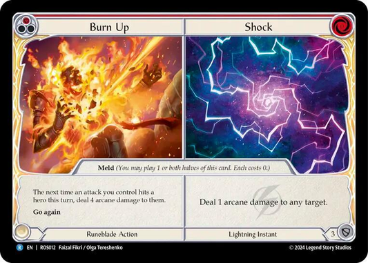 Burn Up // Shock - Rosetta (ROS)