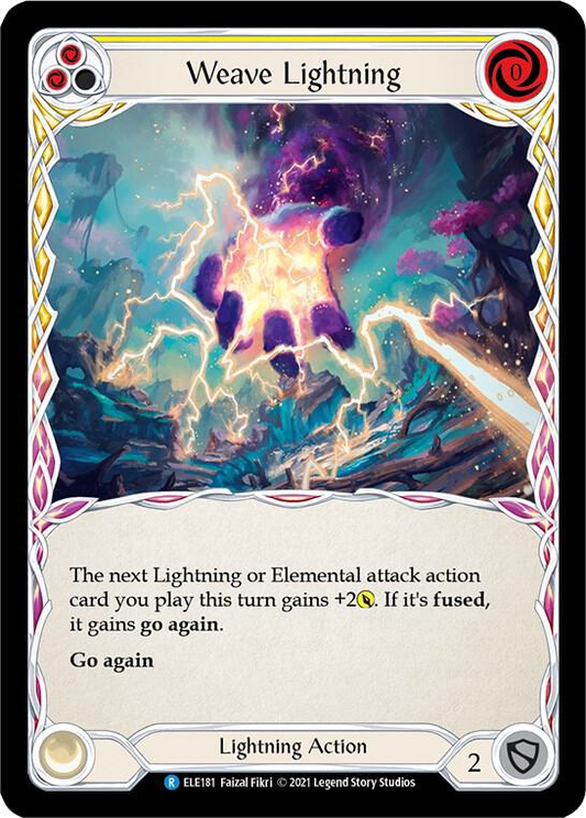 Weave Lightning (Yellow) - Tales of Aria (ELE)