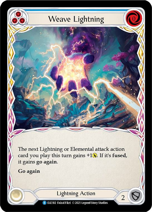 Weave Lightning (Blue) - Tales of Aria (ELE)