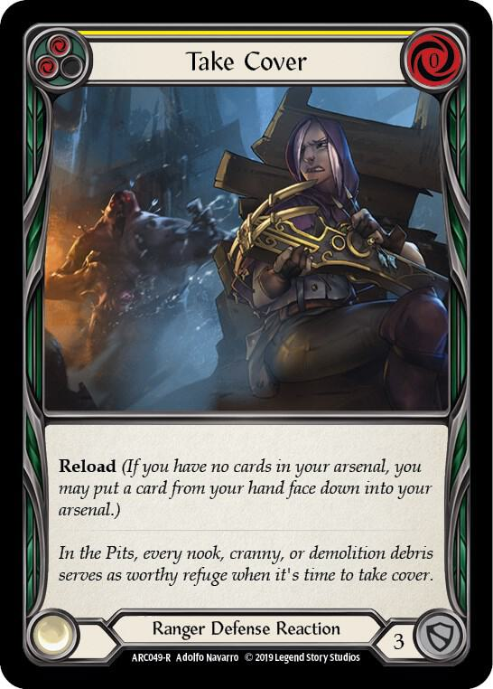 Take Cover (Yellow) - Arcane Rising (ARC)