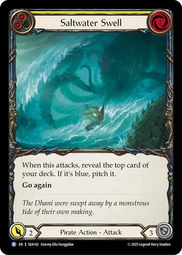 Saltwater Swell (Yellow) - High Seas